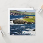 Zuidwestkust van Ierland Kaart (Voorkant / Achterkant in situ)