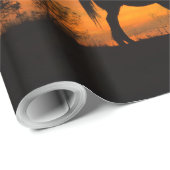 Zuidwestpaardewerkpapier Cadeaupapier (Rol Hoek)