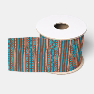 Zuidweststijl Geometrisch Ontwerp van Cameron Gorg Grosgrain Lint