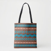 Zuidweststijl Geometrisch Ontwerp van Cameron Gorg Tote Bag (Voorkant)