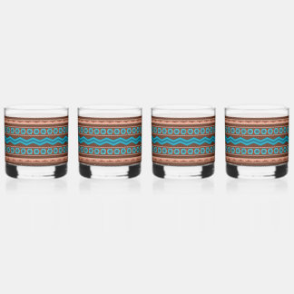 Zuidweststijl Geometrisch Ontwerp van Cameron Gorg Whisky Glas