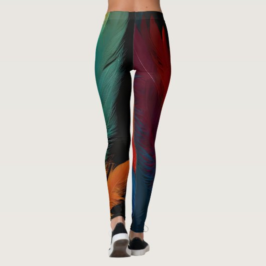 Zuidwestveer Abstract Leggings (Achterkant)