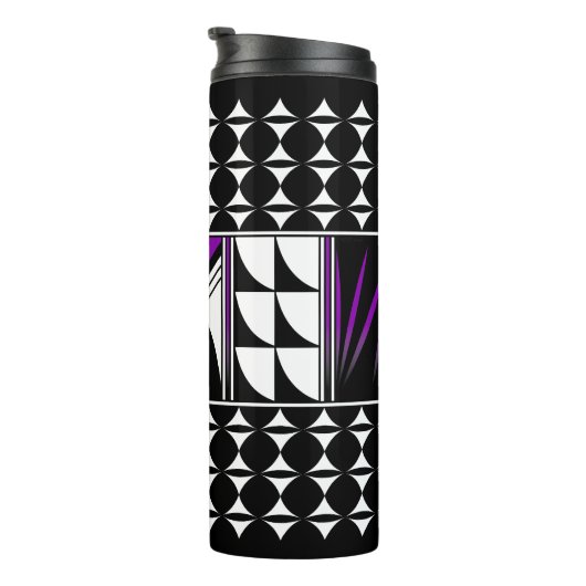Zuidwestverdampingsbeschietingen in Paars Thermosbeker (Geroteerd rechts)