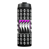 Zuidwestverdampingsverbijstering in roze tumbler thermosbeker (Voorkant)