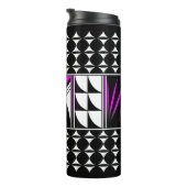 Zuidwestverdampingsverbijstering in roze tumbler thermosbeker (Geroteerd rechts)