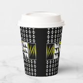 Zuidwestverdampingsversnijdingen in geel papieren bekers (Links)