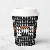 Zuidwestverdampingsversnijdingen in het Sinaasappe Papieren Bekers (Achterkant)