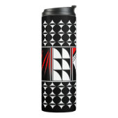 Zuidwestverdampingsversnijdingen in Red Thermal Tu Thermosbeker (Gedraaid links)