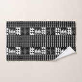 Zuidwestverweerszegelingen in grijs bad handdoek (Handdoek)