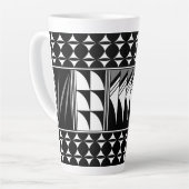 Zuidwestverweerszegelingen in grijs latte mok (Linkerhoek)