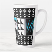 Zuidwestverweerszegelingen in Turquoise Latte Mok (Rechts)