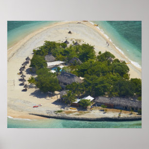 Zuidzee-eiland, Mamanuca-eilanden, Fiji Poster