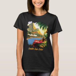 Zuidzee-eilanden Tropisch Eiland Reizen T-shirt