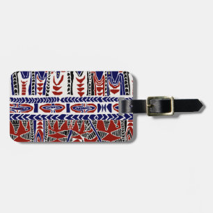 Zuidzee Samoa Batik Bagagelabel