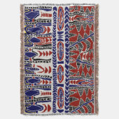 Zuidzee Samoa Batik Deken (Voorkant Verticaal)