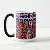 Zuidzee Samoa Batik Magische Mok (Links)