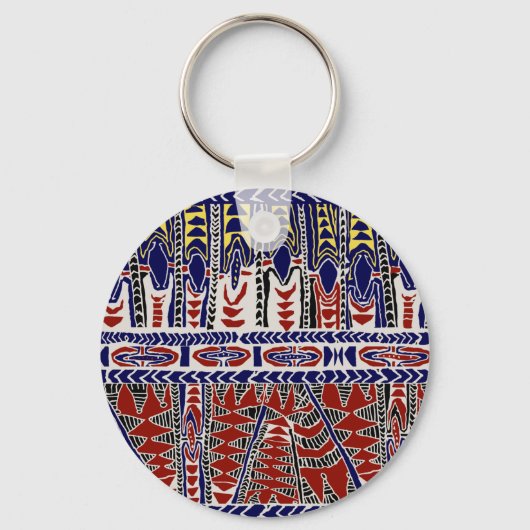 Zuidzee Samoa Batik Sleutelhanger (Voorkant)