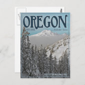 Zuidzuster van Bachelor Butte Briefkaart (Voorkant / Achterkant)