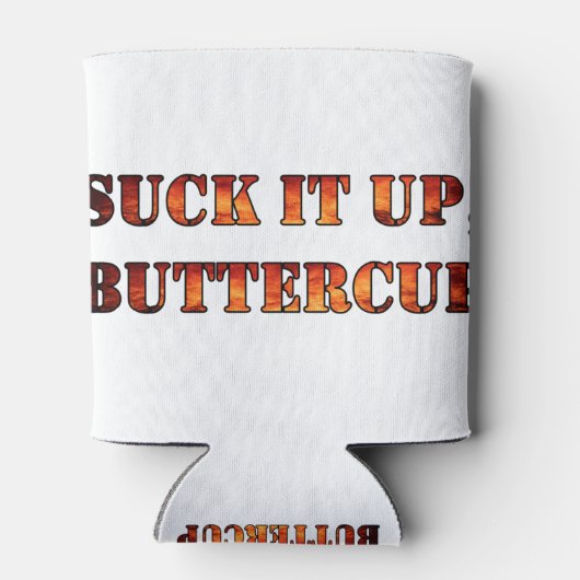 zuig hem op buttercup blikjeskoeler (Achterkant)