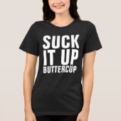 ZUIG HET MAAR OP BOTERBLOEM T-Shirt (Voorkant)