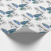 zuig het op, blaf me. cadeaupapier (Hoek)