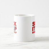 Zuig het op Boterbloem Fun Mug Koffiemok (Center)