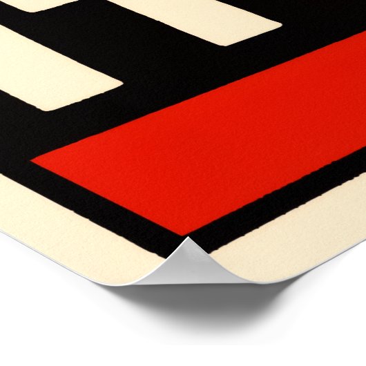 Zuig het op | retro vampier poster (Hoek)