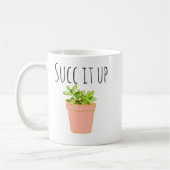 Zuig het op Succulents Cactus Southwest Humor Koffiemok (Links)