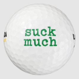 Zuig veel golfballen