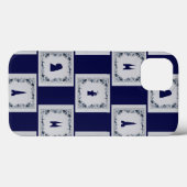 Zuigblauwe vloertegels Case-Mate iPhone case (Achterkant (horizontaal))