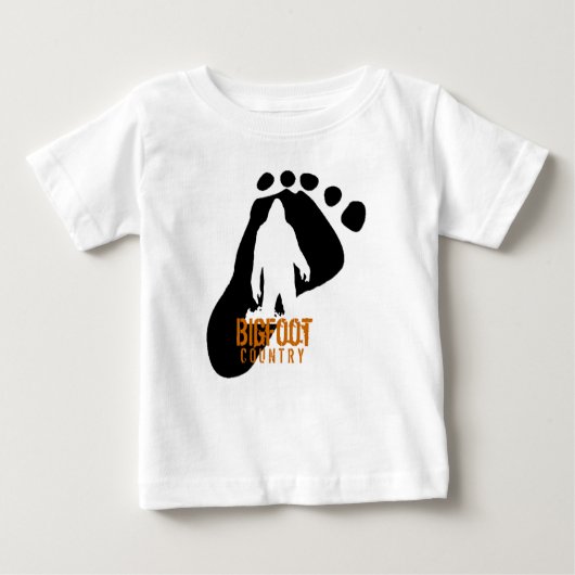 Zuigelingen Bigfoot T-Shirt (Voorkant)