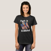 zuigen het engeland dabbing oom sam 4th van juli a t-shirt (Voorkant volledig)