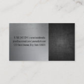 Zuiger Auto Motor | Autoservice Visitekaartje (Achterkant)