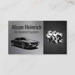 Zuiger Auto Motor    Autoservice Visitekaartje