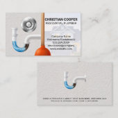 Zuiger en Afvoer | Verstopt leidingwerk Visitekaartje (Voorkant / Achterkant)