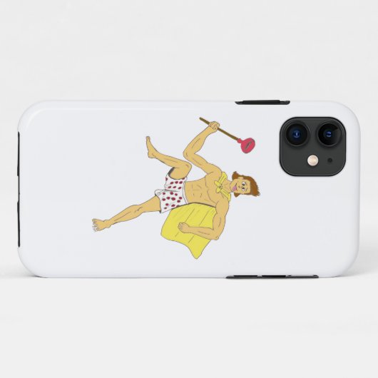 zuiger en ondergoed Case-Mate iPhone case (Achterkant (horizontaal))