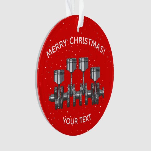 Zuigeras — Turbocompressor Ornament (voorkant)