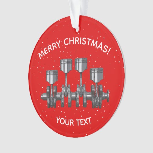 Zuigeras — Turbocompressor Ornament (voorkant)