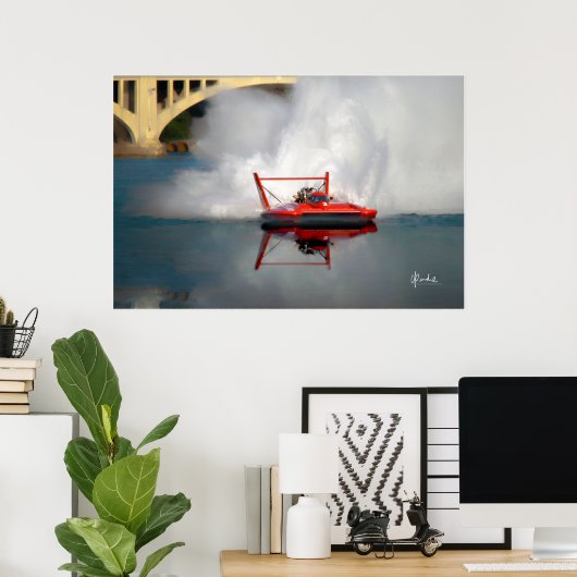 "Zuigerkracht" Poster (Thuiskantoor)