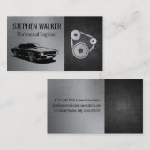 Zuigermotor | Automatisch winkelen | katrolsysteem Visitekaartje (Voorkant / Achterkant)