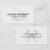 Zuigermotor Visitekaartje (Voorkant / Achterkant)