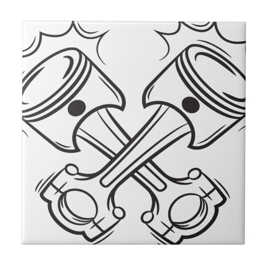 zuigers tegeltje (Voorkant)