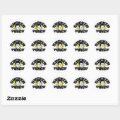 zuigkracht ronde sticker (Vel)
