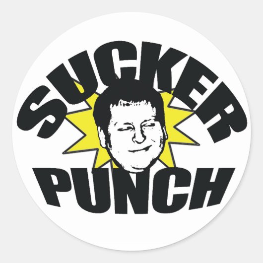 zuigkracht ronde sticker (Voorkant)