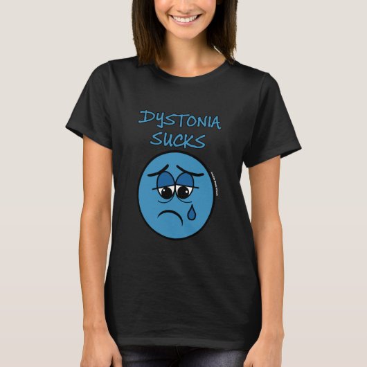 ZUIGT...Dystonie T-shirt (Voorkant)
