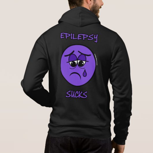 ZUIGT...Epilepsie Hoodie (Achterkant)