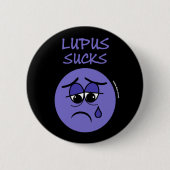 ZUIGT...Lupus Ronde Button 5,7 Cm (Voorkant)