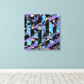 Zuil van lelijkheid canvas print (Insitu (Houten vloer))