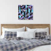 Zuil van lelijkheid canvas print (Insitu (Slaapkamer))