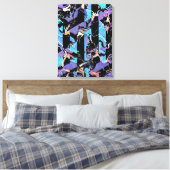 Zuil van lelijkheid canvas print (Insitu (Slaapkamer))